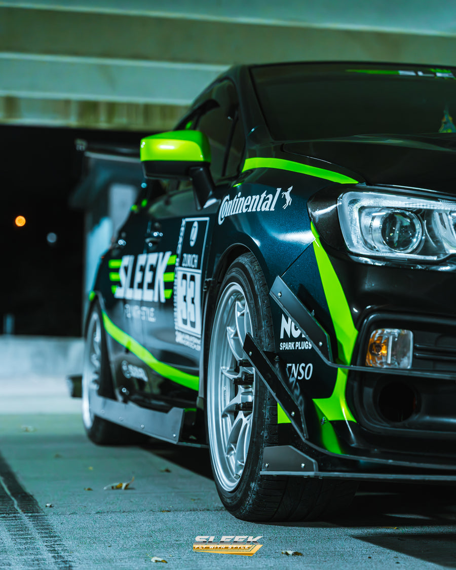 2018-21 WRX Canards Sleek