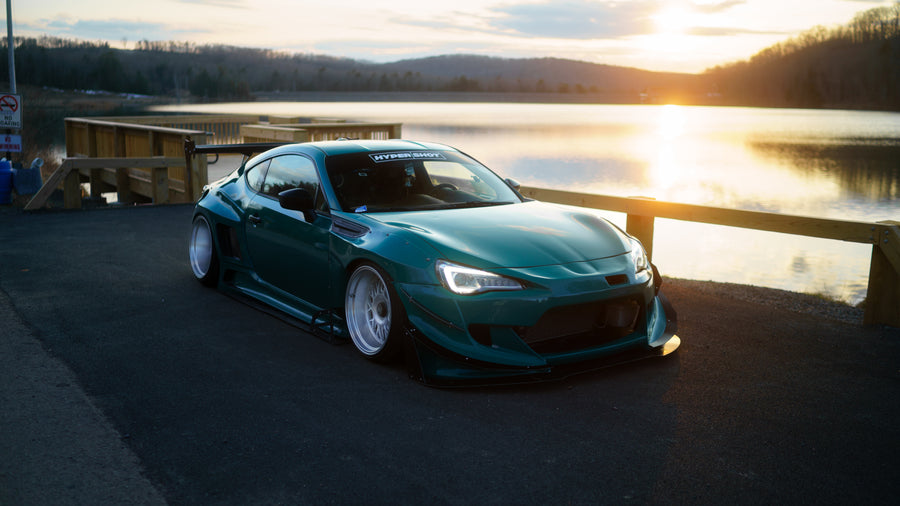 FRS/BRZ/86 V3 Rocket Bunny Widebody Side Skirts Sleek