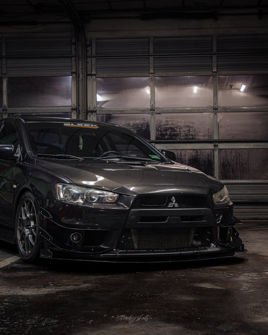 Mitsubishi Evo X Front Splitter Sleek