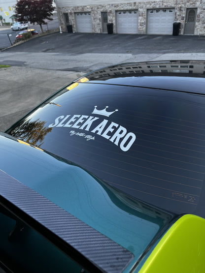 Sleek Aero "Crown" Banner