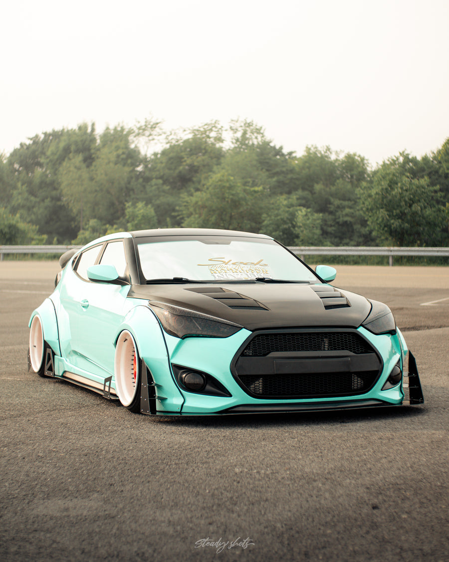 1st Gen Hyundai Veloster Splitter Sleek