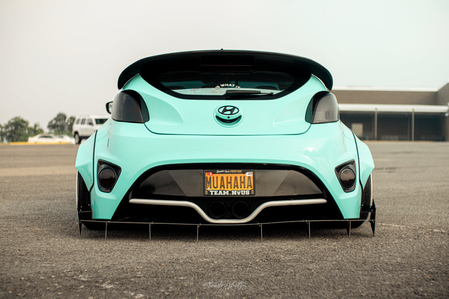 1st Gen Hyundai Veloster Widebody Diffuser Sleek