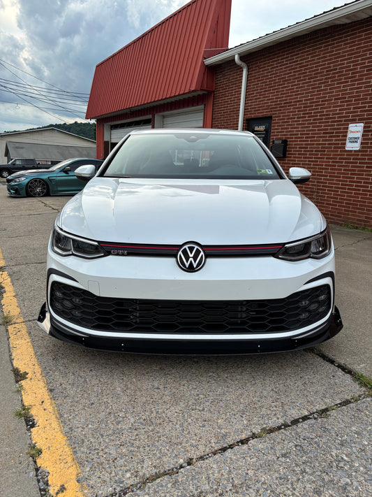 MK8 GTI Front Splitter Sleek