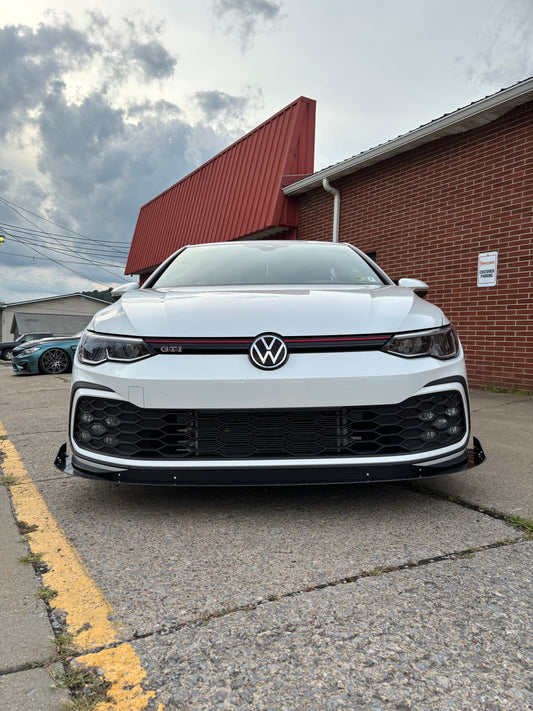 MK8 GTI Front Splitter Sleek
