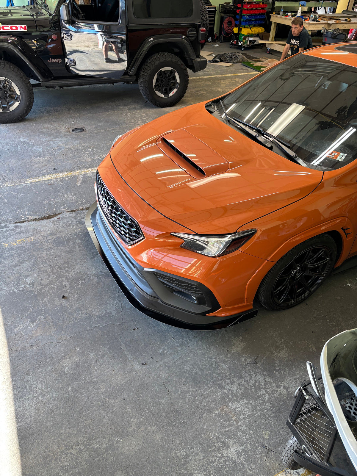 2022+ VB WRX Front Splitter Sleek