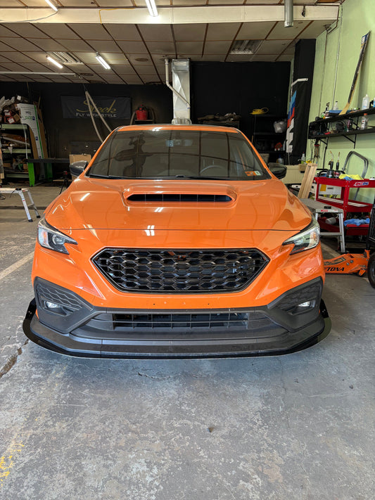 2022+ VB WRX Front Splitter Sleek
