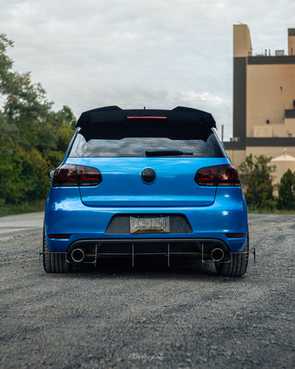 2010-2014 Volkswagen GTI MK6 Rear Diffuser