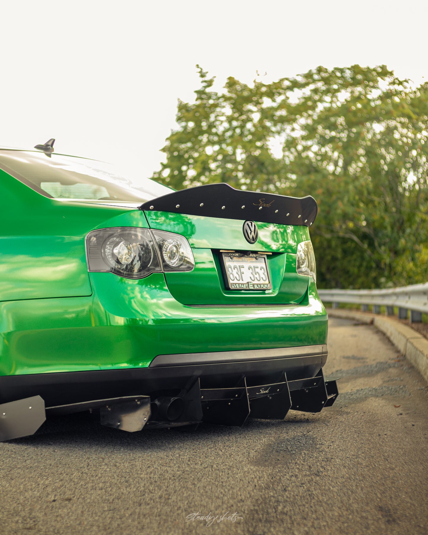 MK5 Jetta Sleek Edition Rear Diffuser