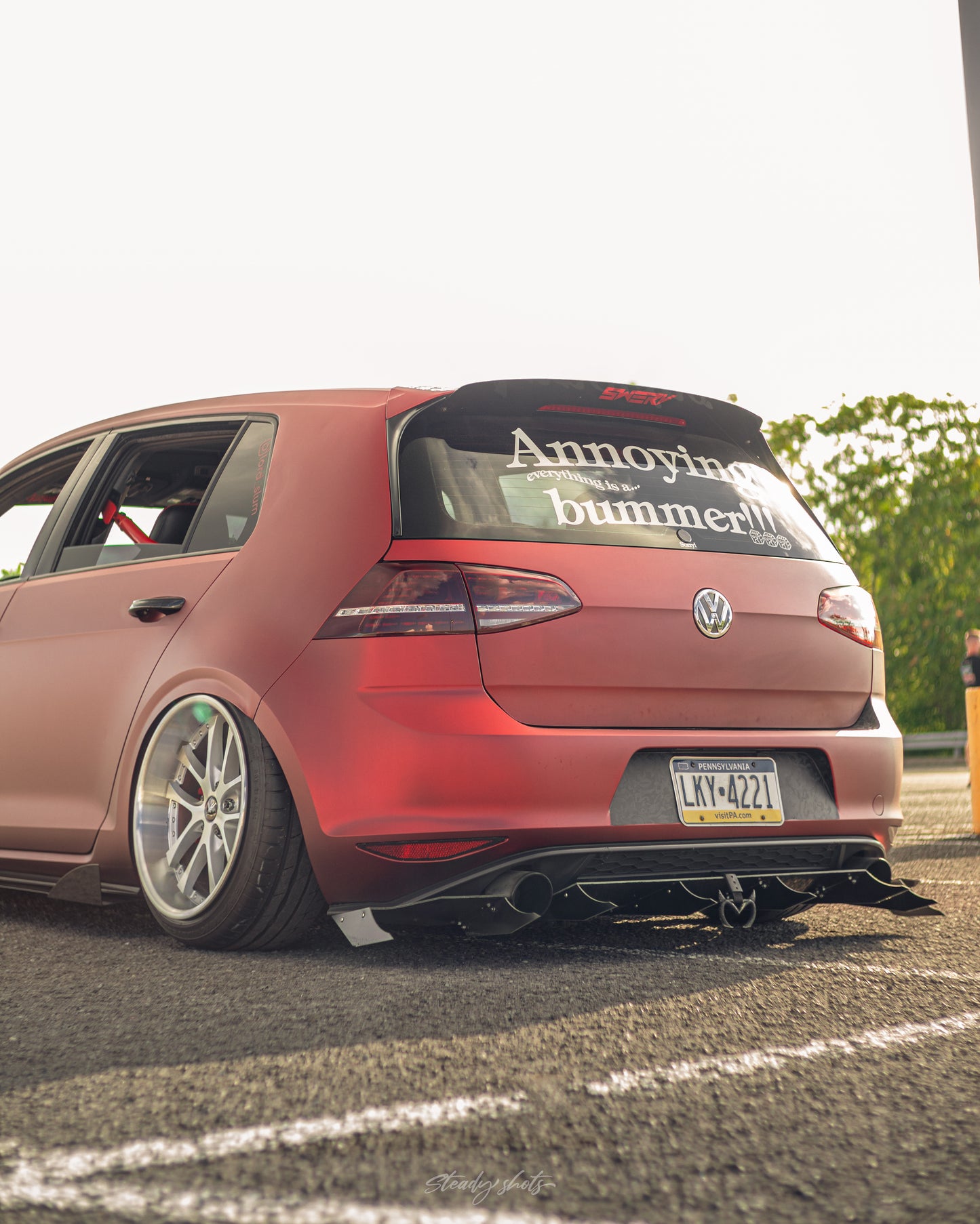 2017-2021 Volkswagen GTI MK7.5 Rear Diffuser V2