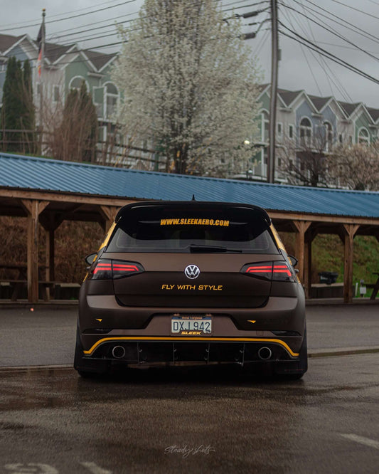 MK7.5 OEM Fit Rear Diffuser Sleek