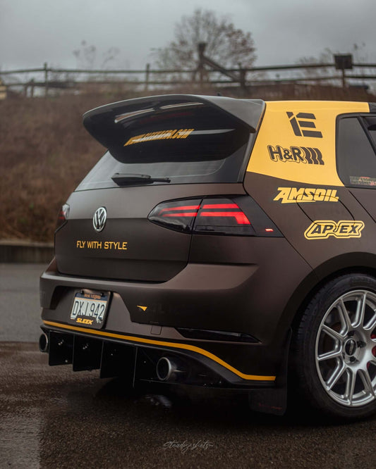 MK7.5 OEM Fit Rear Diffuser Sleek