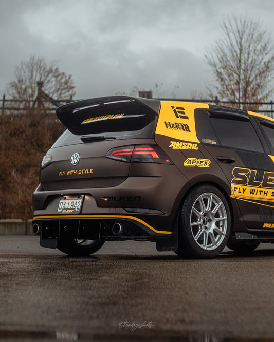 MK7 GTI OEM Fit Rear Diffuser Sleek