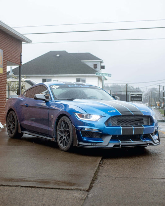 S550 Ford Mustang Front Canards Sleek