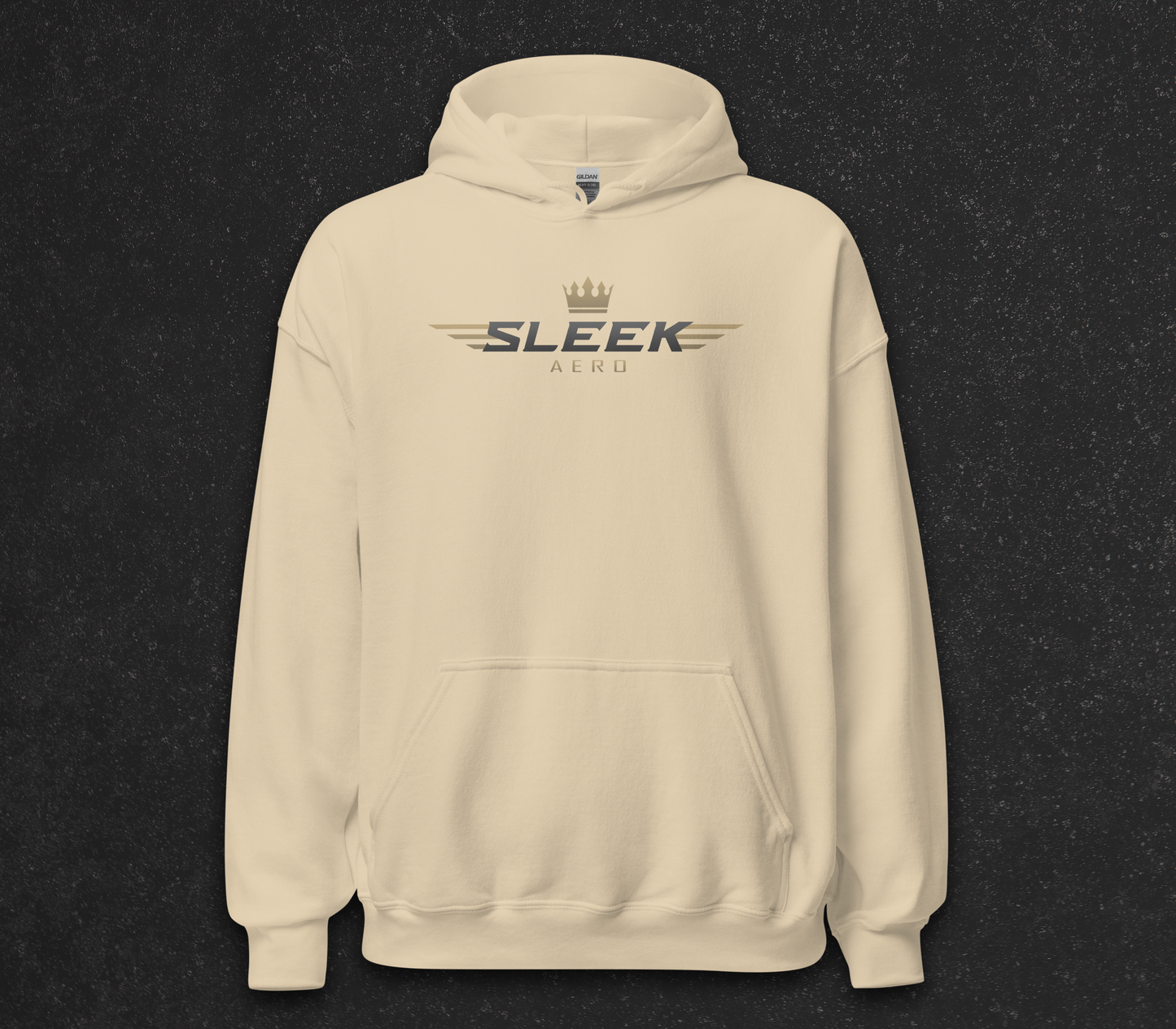 Tan New Age Sleek Hoodie